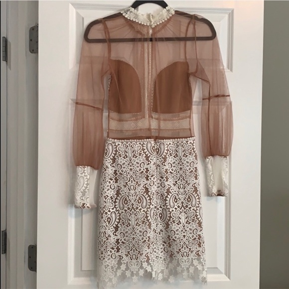 Rare For Love and Lemons FL&L Vivian Lace Dress Size Small EUC - Picture 10 of 12